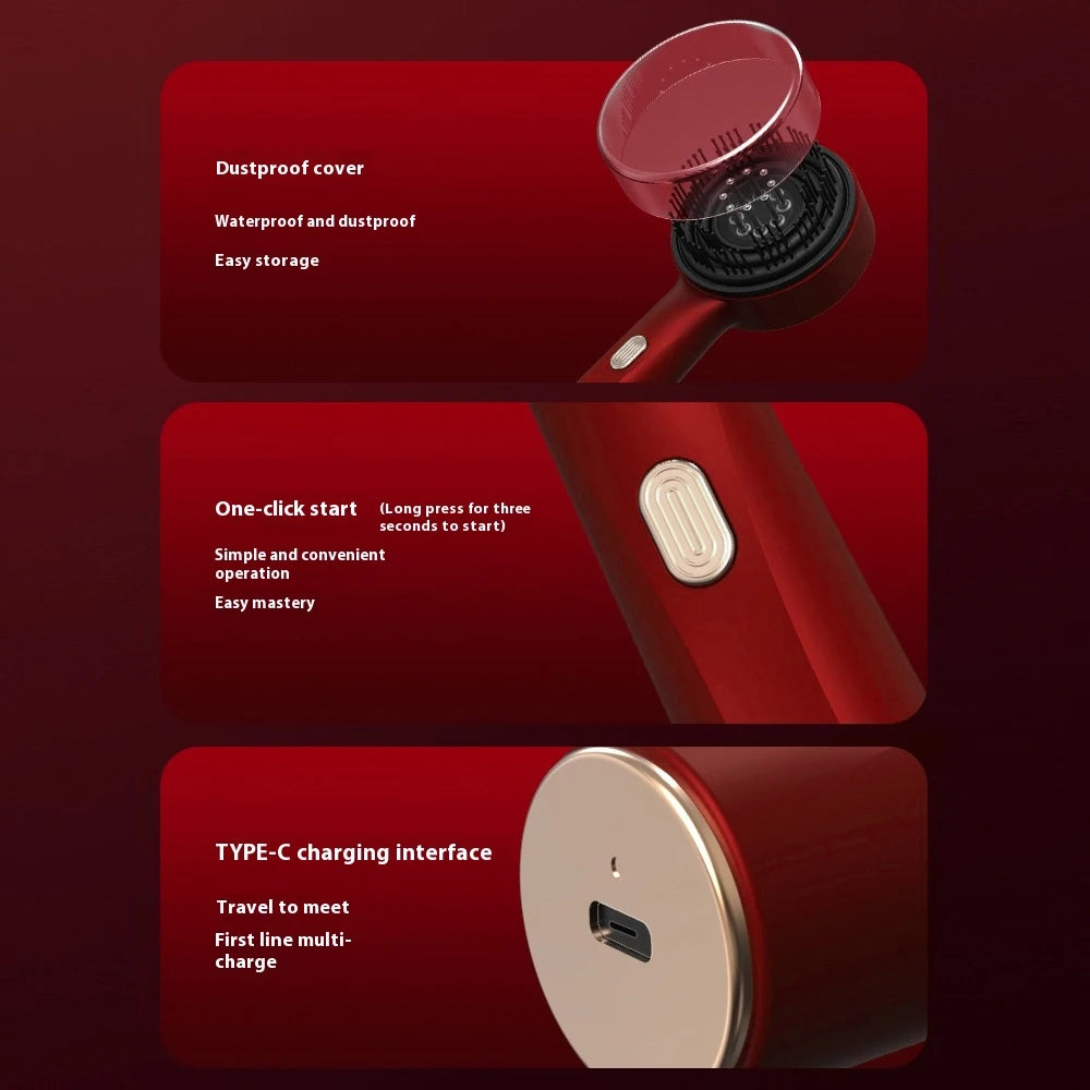 Folli Glow - K-Beauty Red Light Therapy Brush